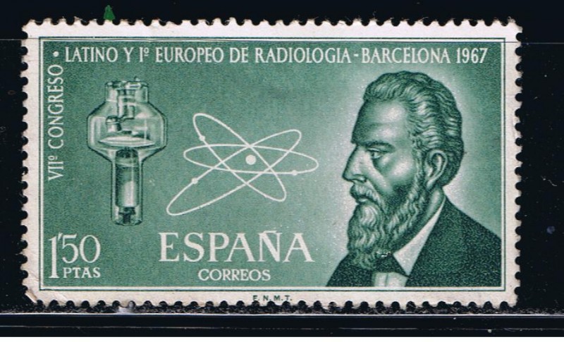 Edifil  1790  VIII Congreso Latino y I Euro-pero de Radiología en Barcelona.  