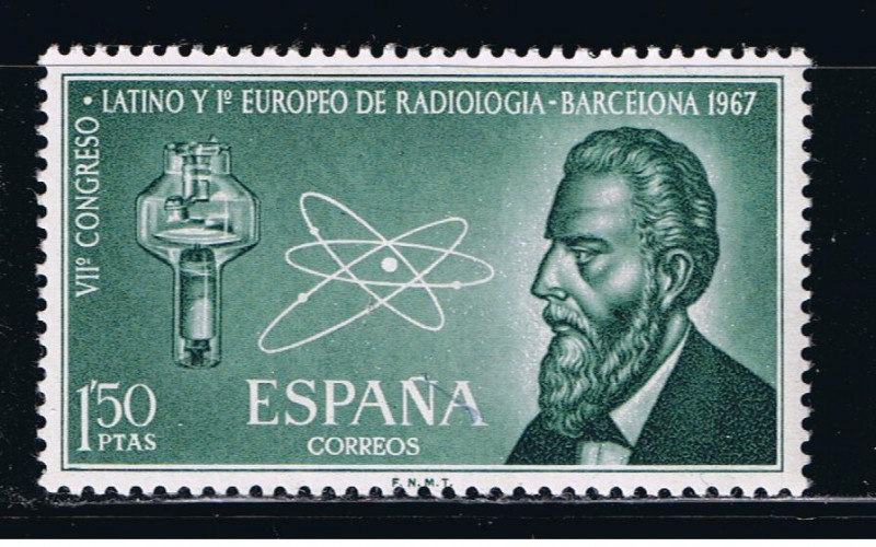 Edifil  1790  VIII Congreso Latino y I Euro-pero de Radiología en Barcelona.  