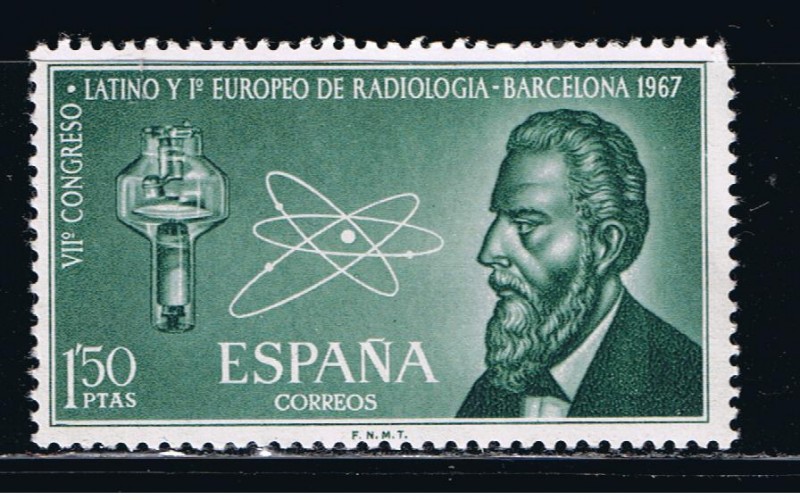 Edifil  1790  VIII Congreso Latino y I Euro-pero de Radiología en Barcelona.  