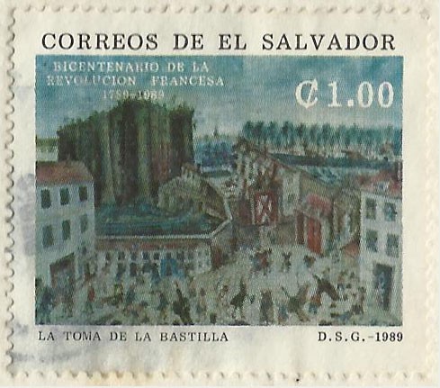 BICENTENARIO DE LA REVOLUCION FRANCESA 1789 - 1989