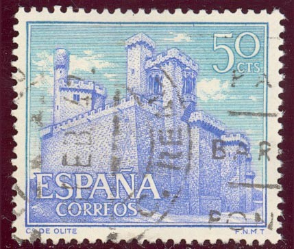 1966 Castillos de España. Olite, Navarra - Edifil:1741