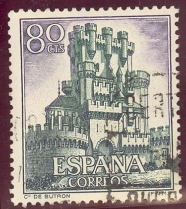 1966 Castillos de España.Butron. Vizacay - Edifil:1743