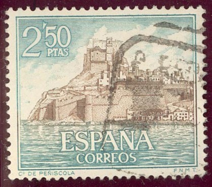 1967 Castillos de España. Peñiscola, Castellón - Edifil:1813