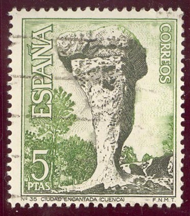 1967 Serie Turistica. Ciudad Encantada, Cuenca- Edifil:1807