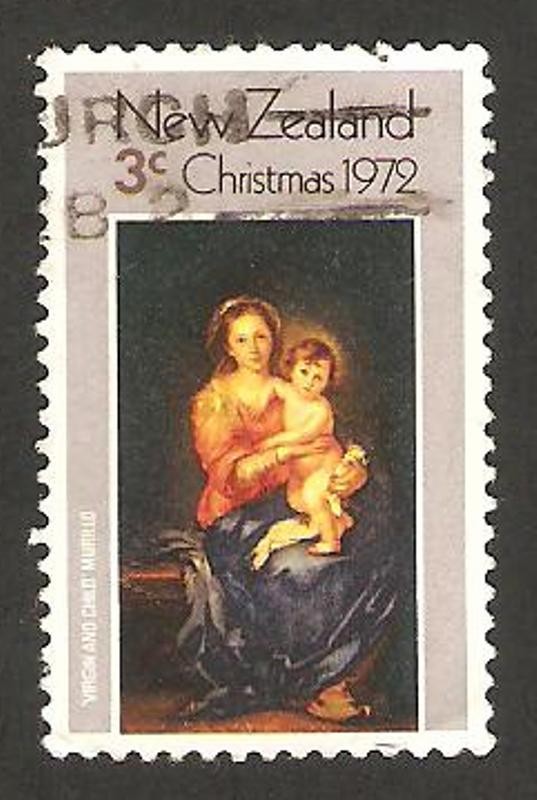 573 - Navidad, La Virgen y el Niño de Murillo