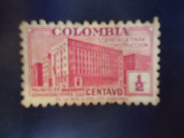 Scott/Col.RA9 - Palacio de Comunicaciones -Sobretasa para la Construcción.