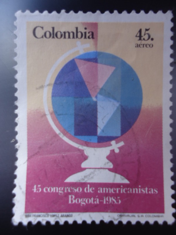 45 Congreso de Americanistas - Bogotá 1985.