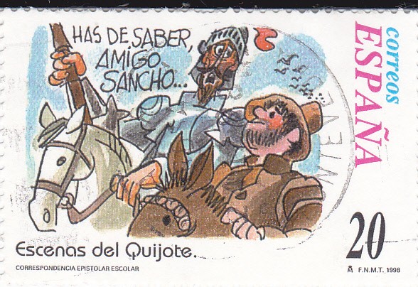 Escenas del Quijote- HAS DE SABER AMIGO SANCHO      (j)