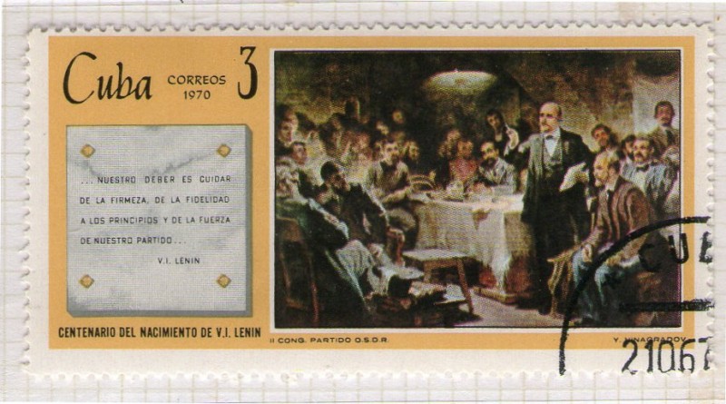 172 Centenario del nacimiento de V.I. Lenin