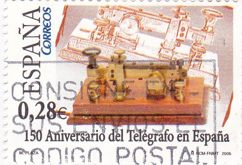 150 Aniversario del Telégrafo en España     (J)