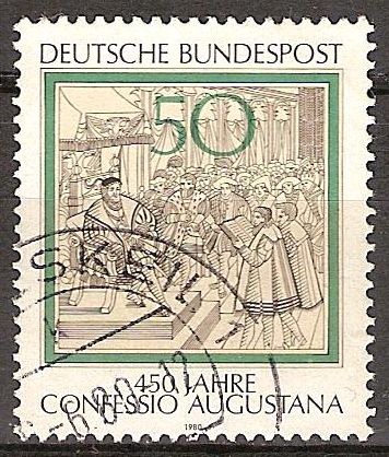 450 años Augsburg Confession(Confesión de Augsburgo).