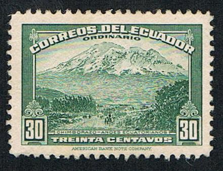 CHIMBORAZO ANDES ECUATORIANOS