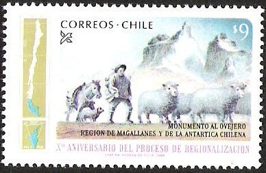 MONUMENTO AL OVEJERO - REGION DE MAGALLANES Y ANTARTICA CHILENA