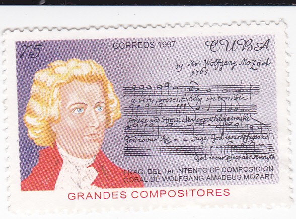 Grandes compositores- Wolfgang Mozárd 