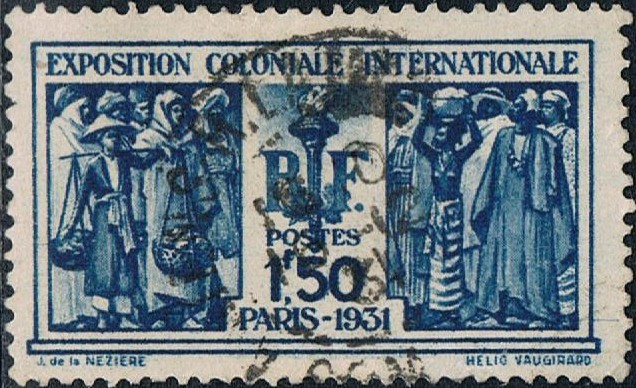 EXPOSICIÓN COLONIAL INTERNACIONAL DE PARIS. Y&T Nº 274