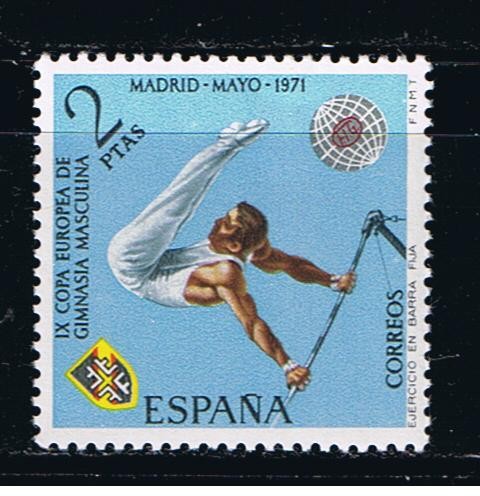 Edifil  2035  IX  Campeonato europeo de gimnasia masculina.  