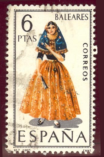 1967 Trajes Típicos. Baleares - Edifil:1773