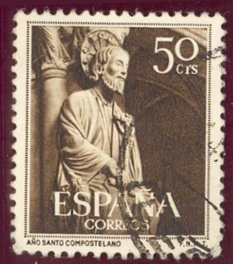 1954 Año Santo Compostelano - Edifil:1130