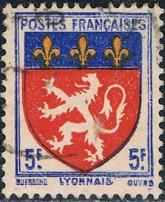 ESCUDOS DE PROVINCIAS. LION. Y&T Nº 572