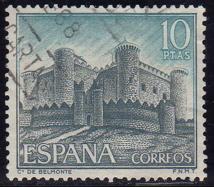 1967 Castillos de España. Belmonte. Cuenca - Edifil:1816