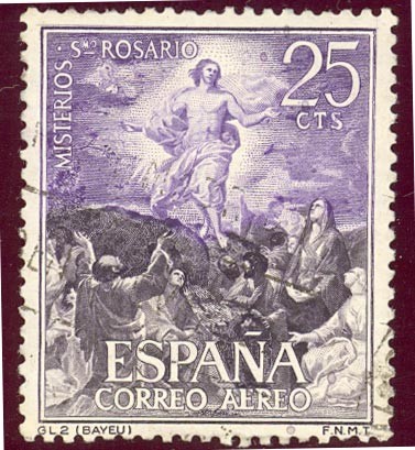 1962 Misterios del Santo Rosario - Edifil:1474