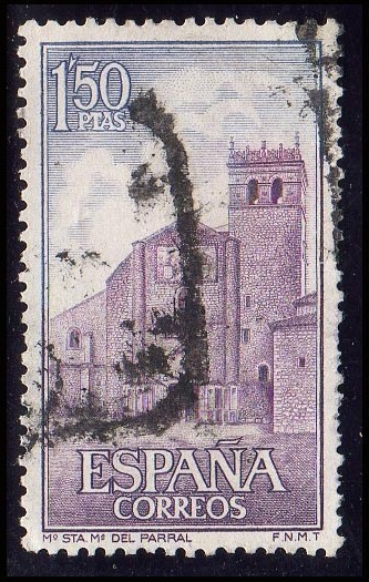 1968 Monasterio de Sta. Mª del Parral - Edifil:1894