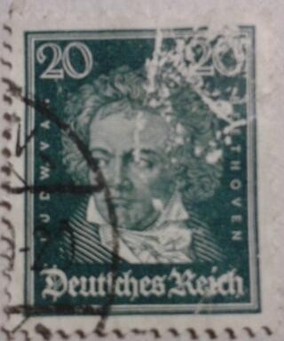 beethoven.ludwvah. deutfches reich 1926