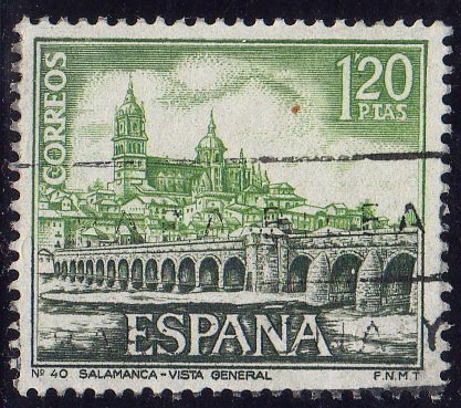 1968 Serie Turistica.Salamanca - Edifil:1876