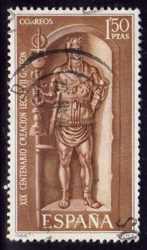 1968 XiX Centenario de la Legio VI, León - Edifil:1872