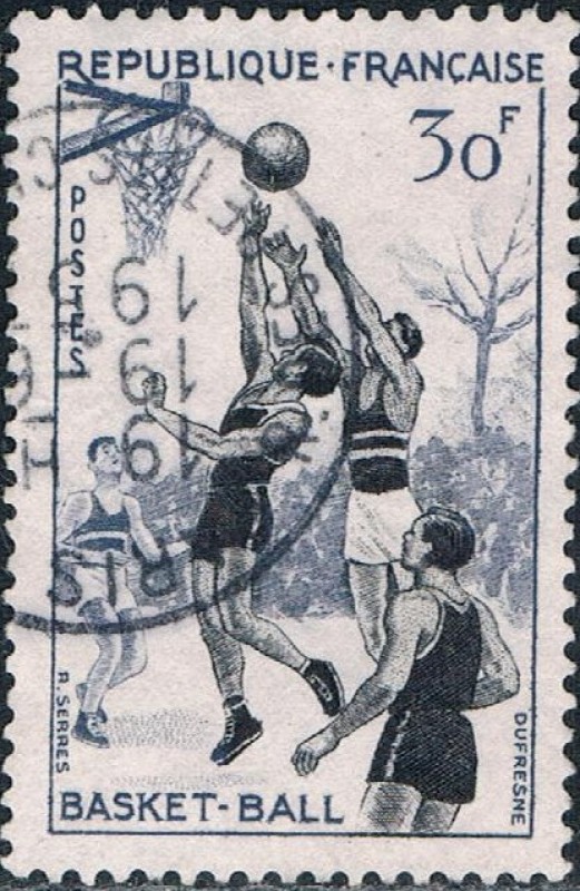 DEPORTES 1956. BALONCESTO. Y&T Nº 1072