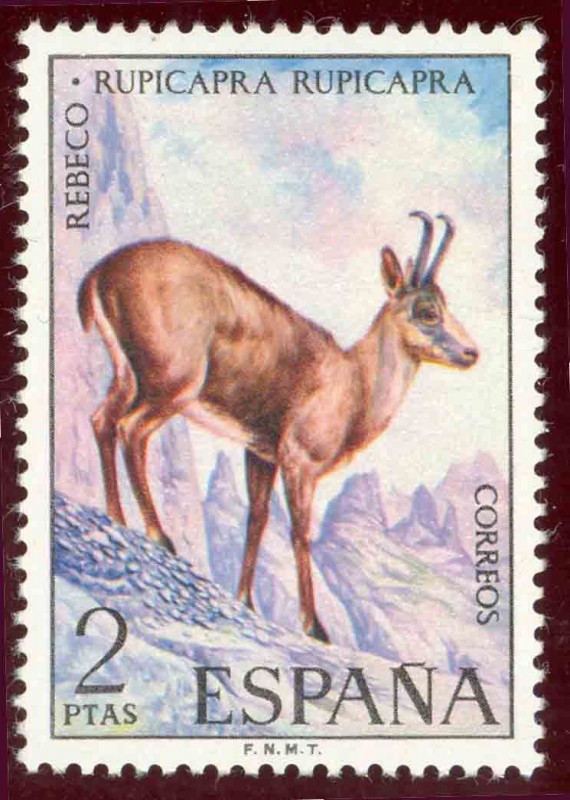 1972 Fauna Hispánica. Rebeco - Edifil:2103