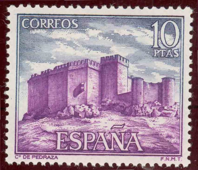 1972 Castillos de España. Pedraza. Segovia - Edifil:2097