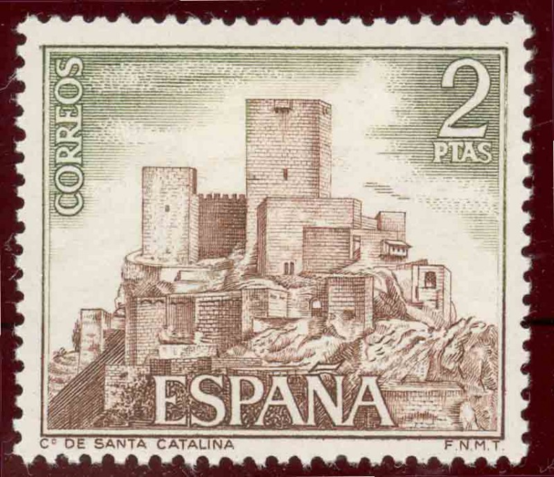 1972 Castillos de España. Santa Catalina. Jaén - Edifil:2094