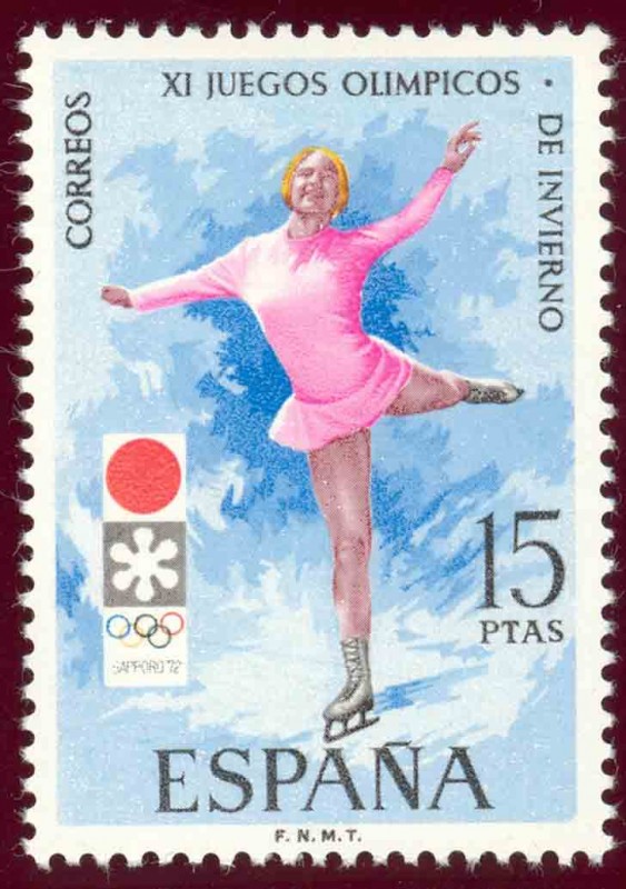 1972 XI Juegos Olímpicos de Invierno en Sapporo - Edifil:2075