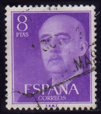 1955-56 General Franco - Edifil:1162