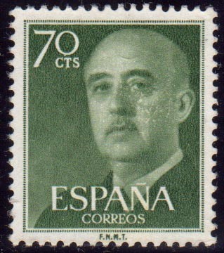 1955-56 General Franco - Edifil:1151