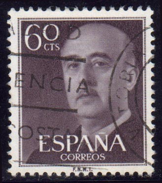 1955-56 General Franco - Edifil:1150