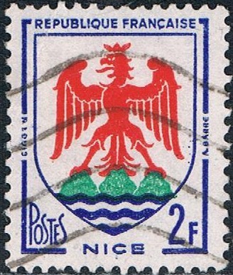 ESCUDOS DE PROVINCIAS 1958. NIZA. Y&T Nº 1184