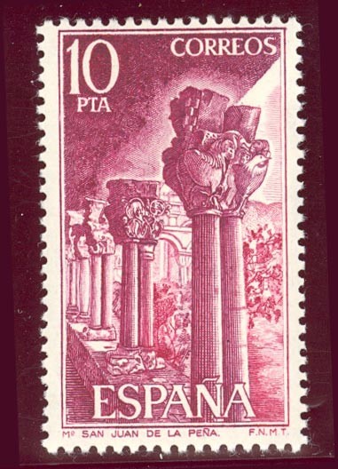 1975 Monasterio de San Juan de la Peña - Edifil:2299