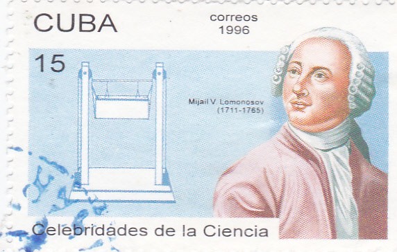 Celebridades de la Ciencia- Mijail Lomonosov  1711-1765