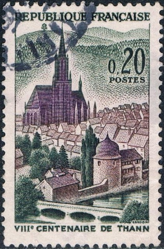 8º CENT. DE LA CIUDAD DE THANN. Y&T Nº 1308