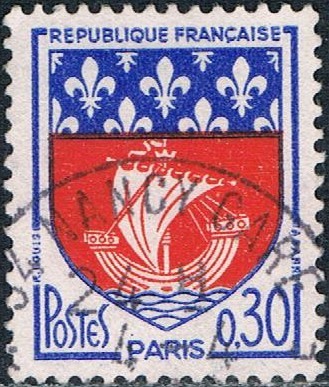 ESCUDOS DE PROVINCIAS 1962-65. PARIS. Y&T Nº 1354B