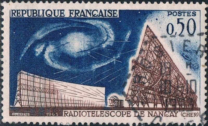 RADIOTELESCOPIO DE NANÇAY. Y&T Nº 1362