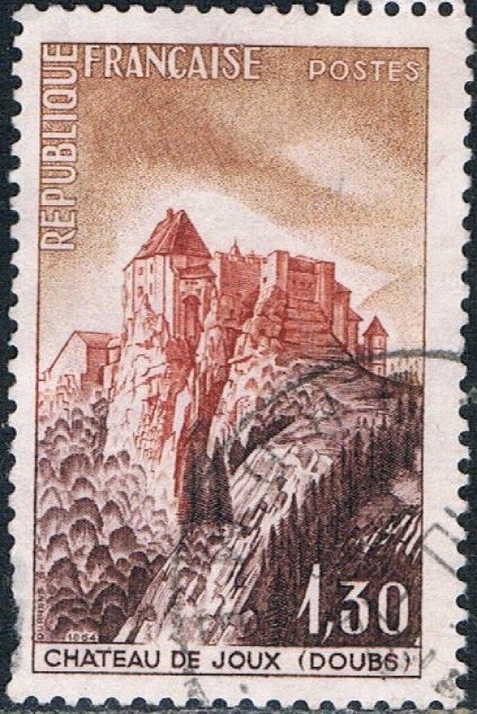 TURISMO 1965. CASTILLO DE JOUBS (DOUBS). Y&T Nº 1441