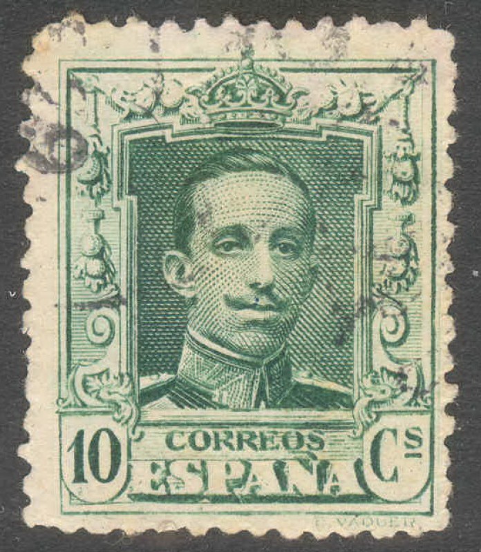 ESPAÑA 1922_314 Alfonso XIII. Tipo Vaquer