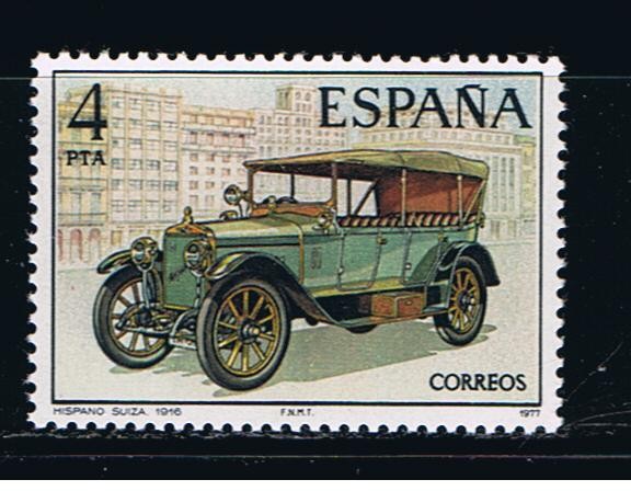 Edifil  2410  Automóviles antiguos españoles.  