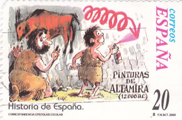 Historia de España-PINTURAS DE ALTAMIRA (N)