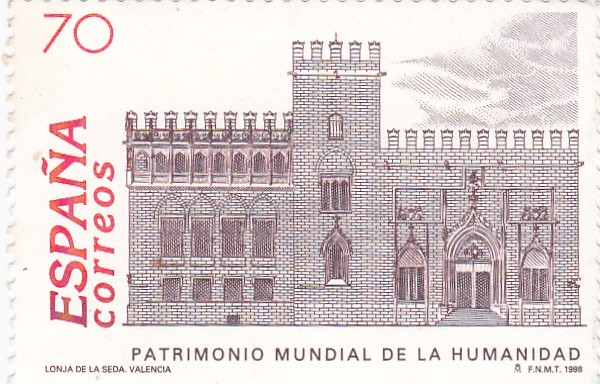 Patrimonio de la Humanidad- LONJA DE LA SEDA-Valencia-      (N)