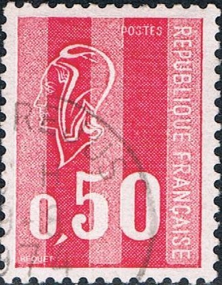 MARIANNE DE BÉQUET 1971. Y&T Nº 1664b