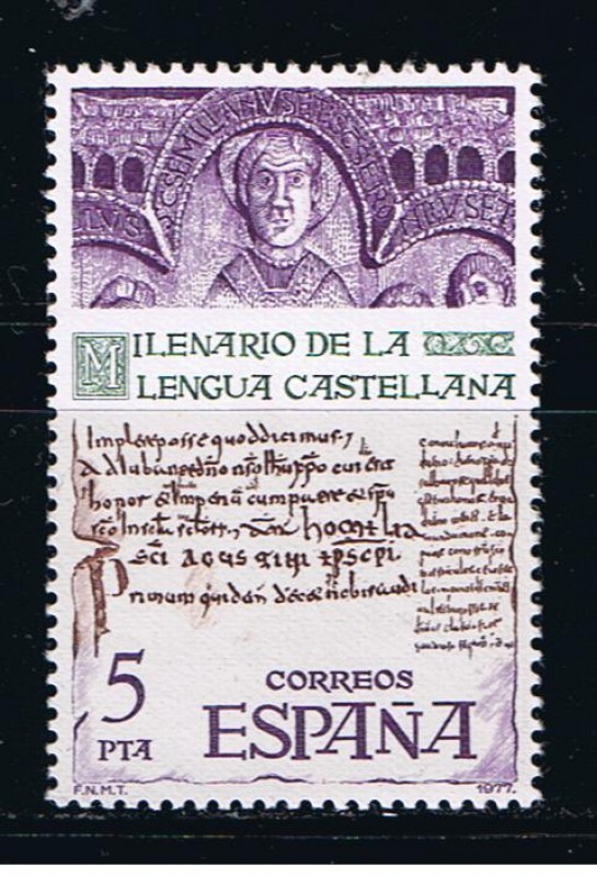 Edifil  2428  Milenario de la Lengua Castellana.  